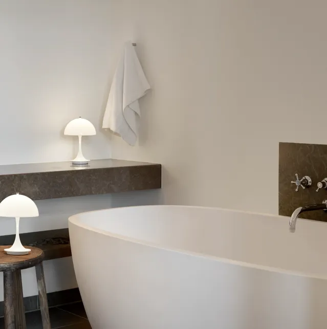 Panthella 160 Oppladbar -Opal Hvit, V3