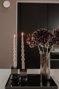 Pearl Curled Candles