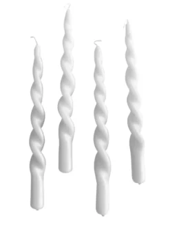 Pearl Curled Candles