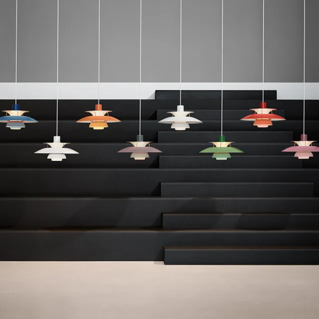 PH 5 pendel – Hues of blue