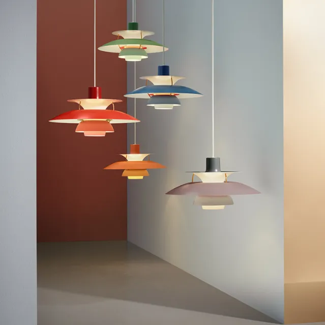 PH 5 pendel – Hues of orange