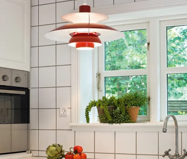 PH 5 pendel – Hues of red