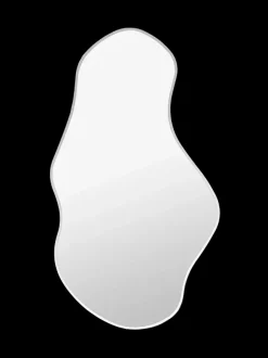 Pond Speil Mørk Krom -Large