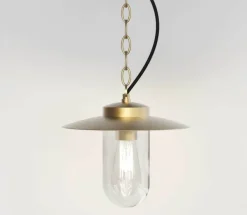 Portree pendant solid brass