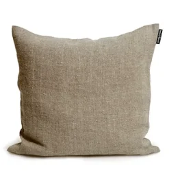 Putetrekk i Lin 50×50 – Rustic Natural Beige