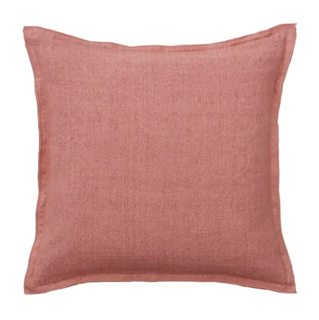 Putetrekk -Linen Old Rose