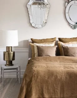 Putetrekk -Linen Straw