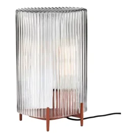 Putki bordlampe – klart glass