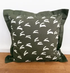 Rabbit -Putetrekk, grønn