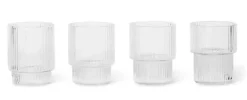 Ripple glass small – 4pk