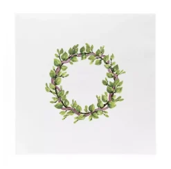 Serviett -Krans med norske flagg