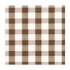 Servietter lunsj -Gingham Sjokolade