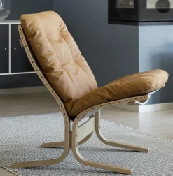 Siesta Classic Vintage Cognac – lav rygg