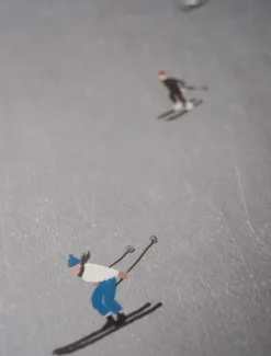 Skiløpere – poster 50×70