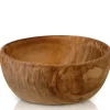 Skål i oliventre -12 cm