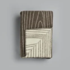 Skog Pledd -Brown/natural