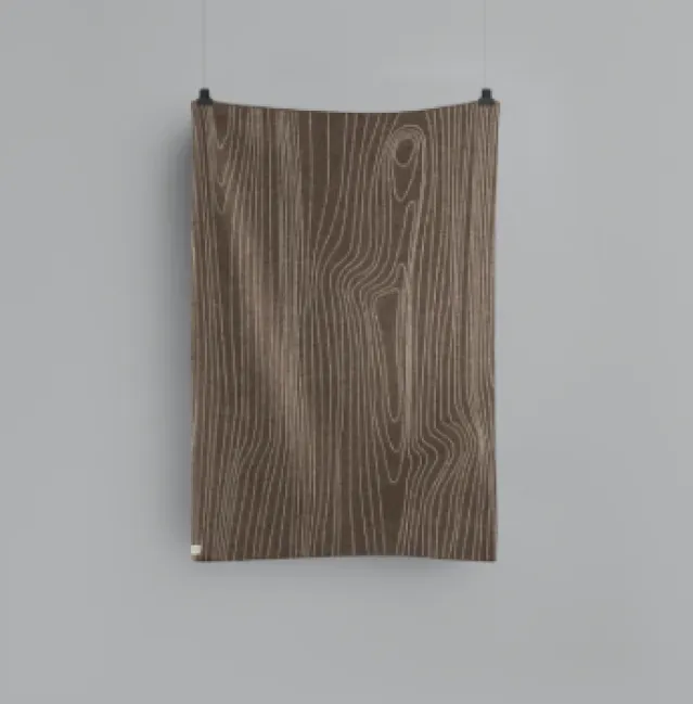 Skog Pledd -Brown/natural