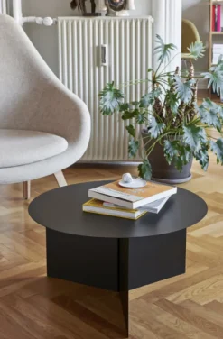 Slit Table Wood Round XL