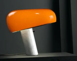SNOOPY bordlampe – orange