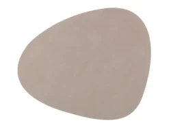 Table mat curve L Light Grey