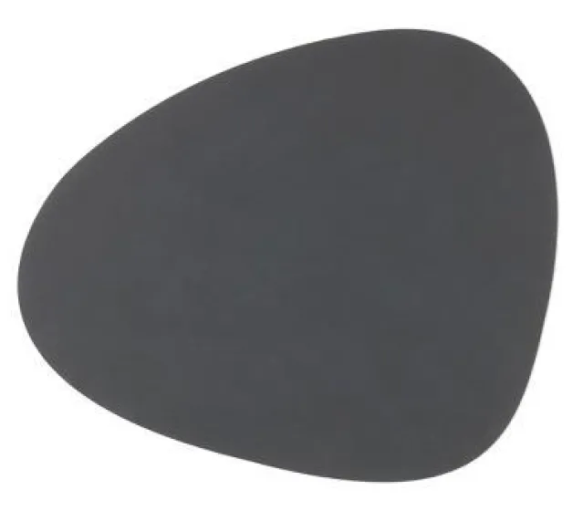 Table mat curve L Nupo Antracite