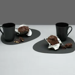 Table mat curve L Nupo Black