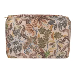 Toalettveske -Brocart Sepia, Medium