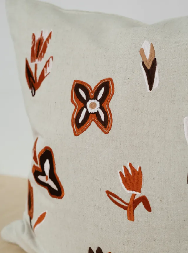 Tulip -Brodert putetrekk