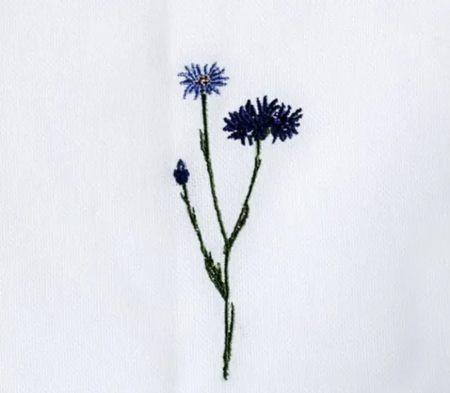 Tøyserviett Flora – Kornblomst