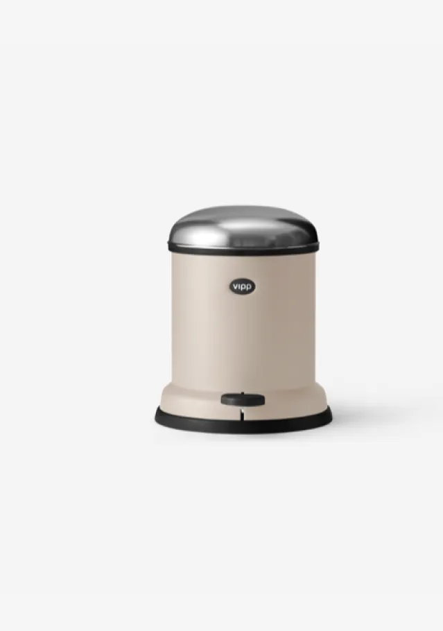 Vipp 13 Bøtte – pedalbøtte 4L, Beige