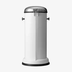 Vipp 16 Bøtte – pedalbøtte 18L, hvit