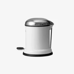 Vipp 13 Bøtte – pedalbøtte 4L, hvit