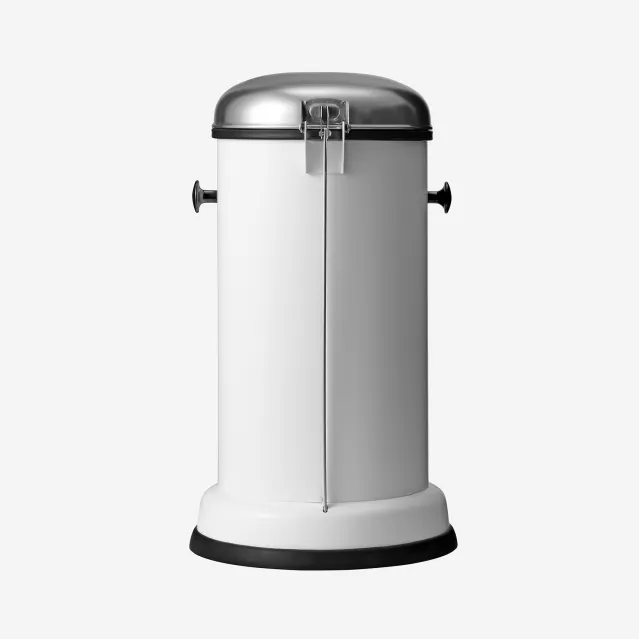 Vipp 15 Bøtte – pedalbøtte 14L, hvit