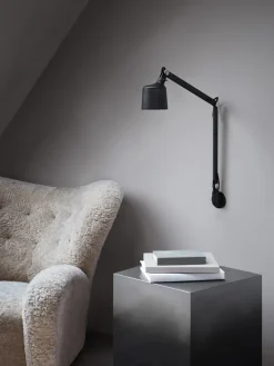 Vipp 522 Vegglampe – Sort