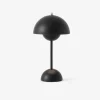 VP9 Flowerpot oppladbar bordlampe , matt sort