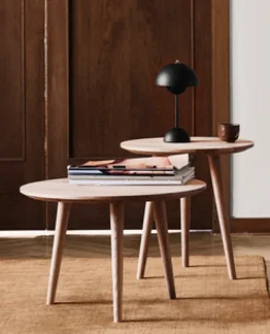 VP9 Flowerpot oppladbar bordlampe , matt sort